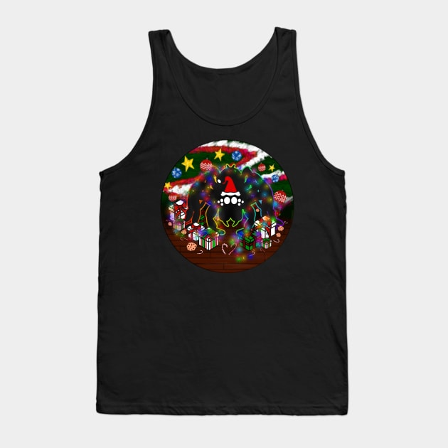 Santa Spider Full Design (Rainbow 1) Tank Top by IgorAndMore